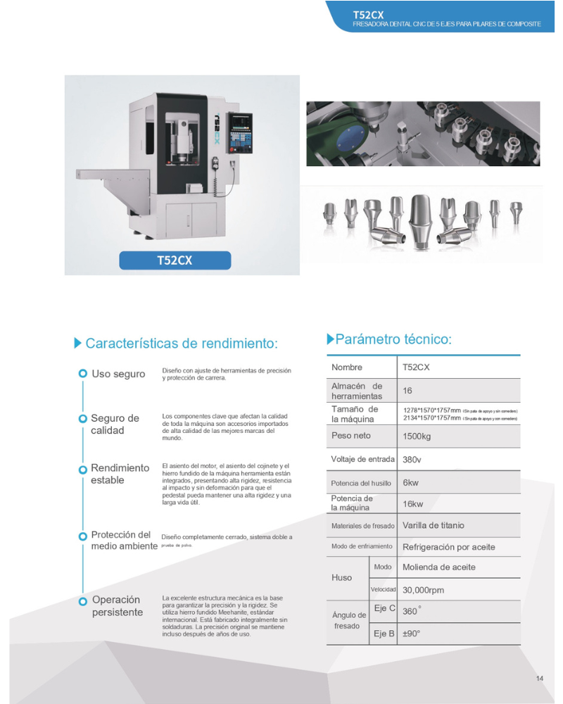Fresadora T52CX