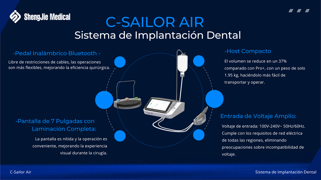 Motor de Implantología - C Sailor Air