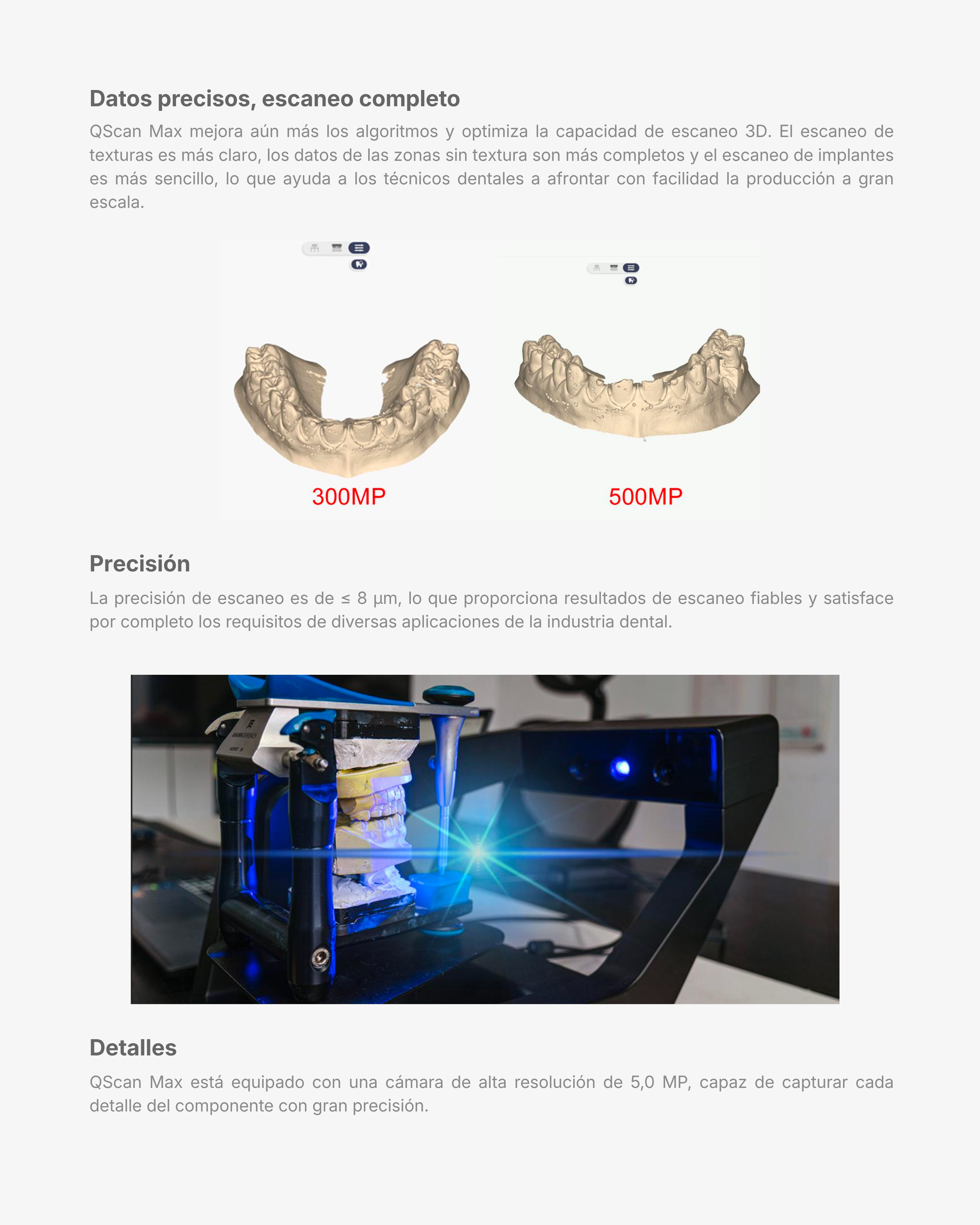 Escáner 3D Dental QScan Max